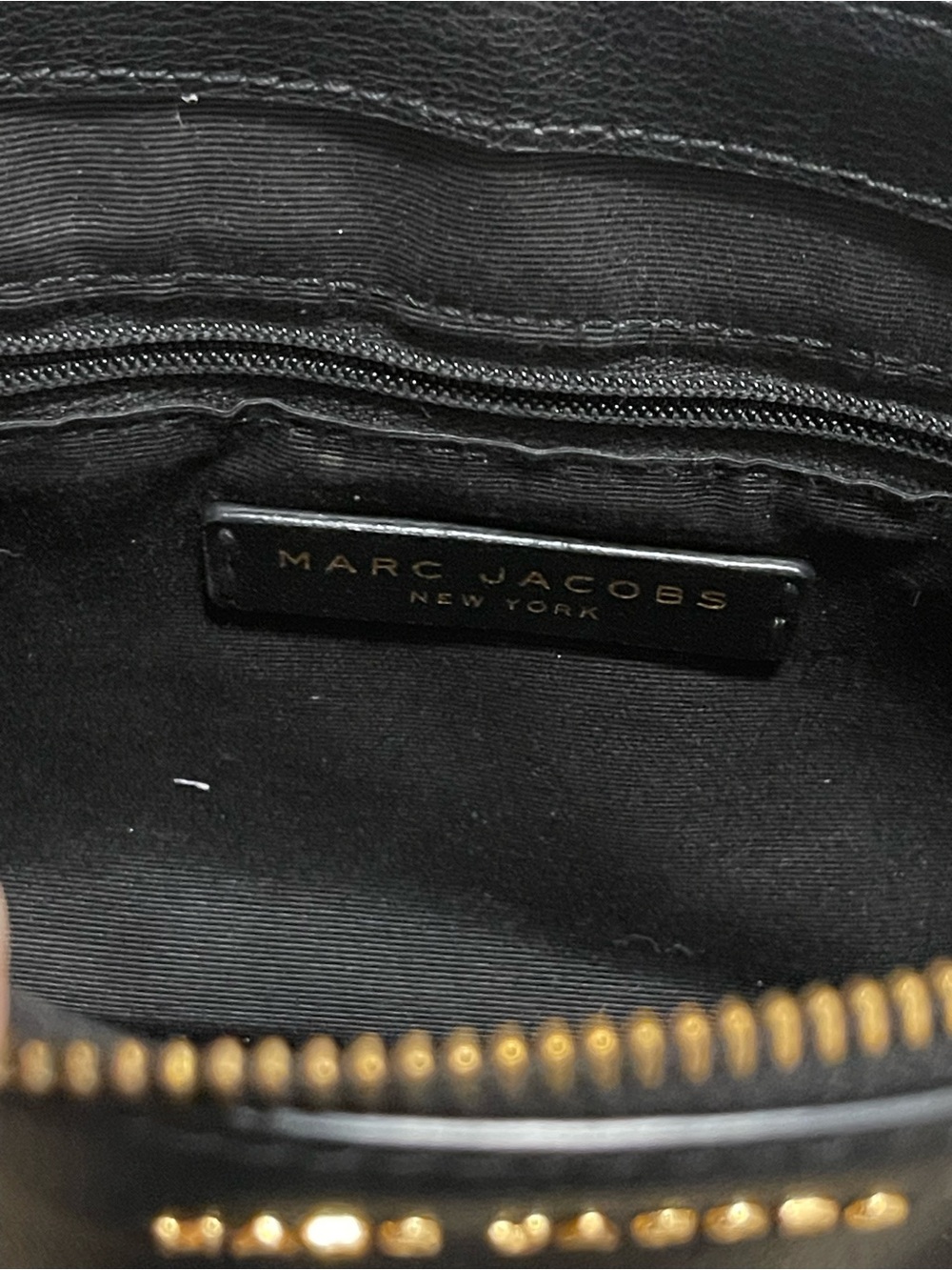 Marc Jacobs The Commuter Black Leather Crossbody Bag - Picture 8 of 10